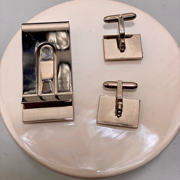 Money clip and cufflinks Set - Picture 4 of 8